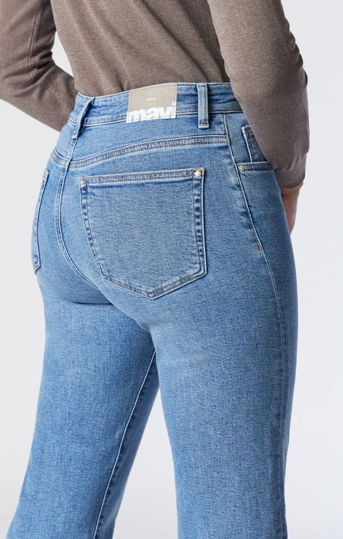 BARCELONA WIDE LEG JEANS IN LIGHT RECYCLE BLUE