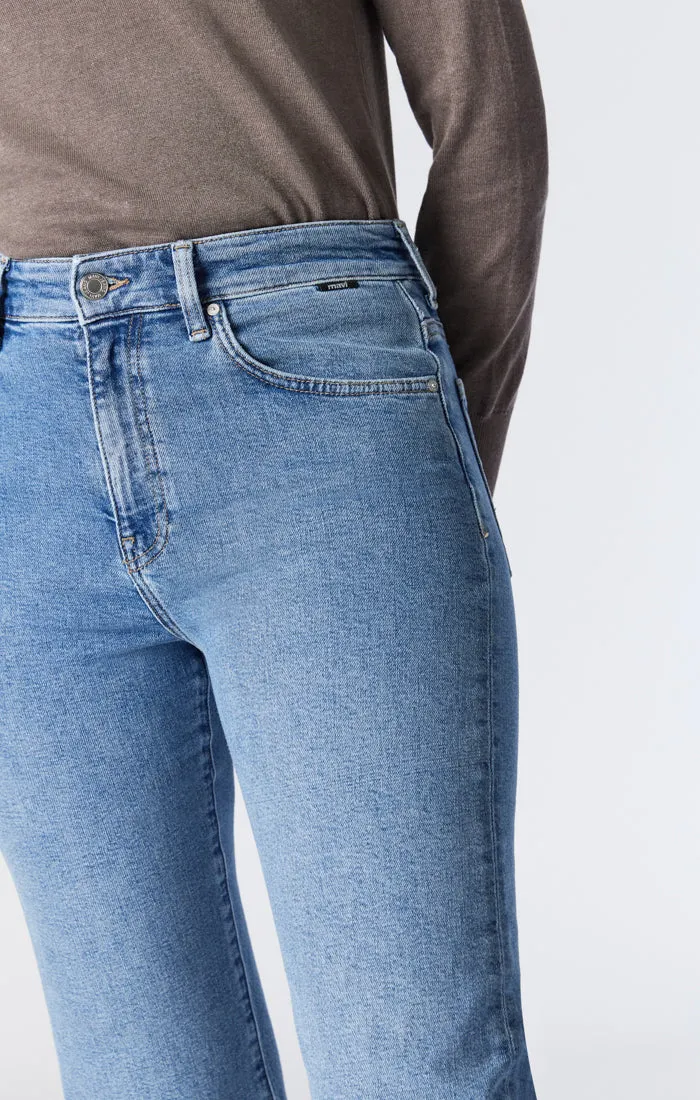 BARCELONA WIDE LEG JEANS IN LIGHT RECYCLE BLUE