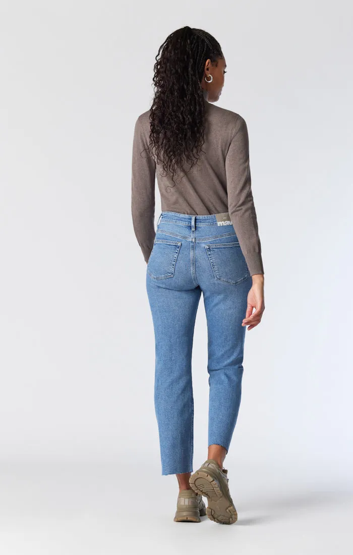 BARCELONA WIDE LEG JEANS IN LIGHT RECYCLE BLUE