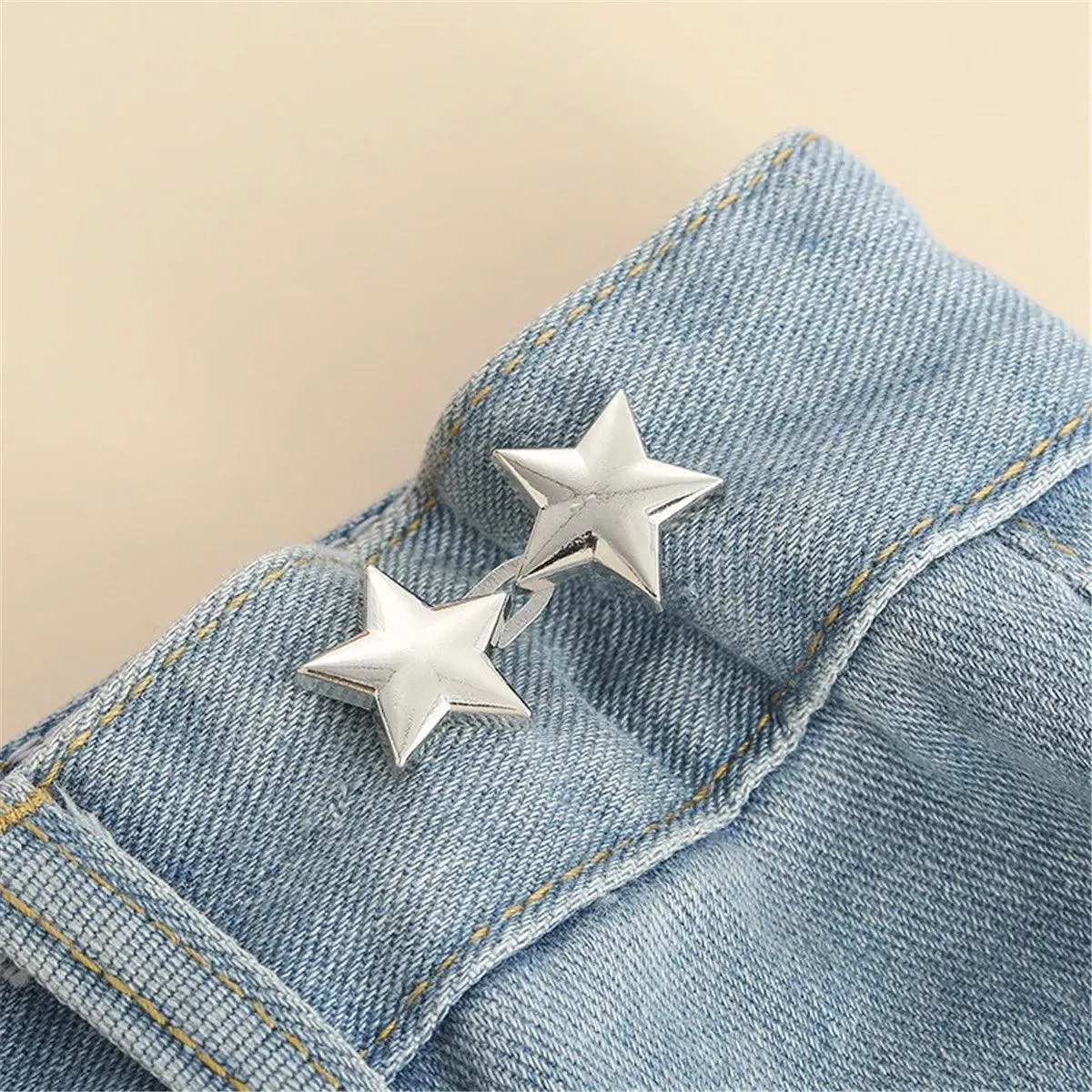 Bowknot Button Waist Tightener: Effortless Garment Adjustment