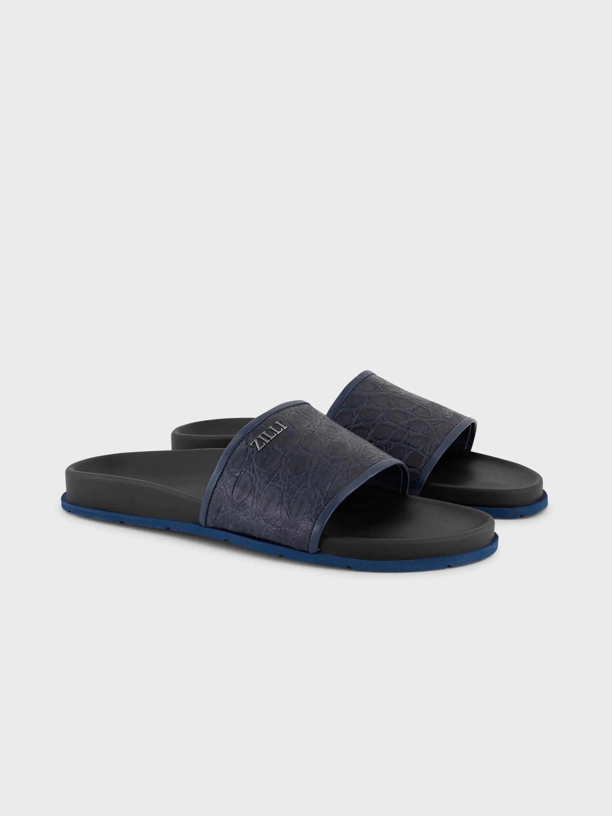 Calfskin and Caiman Slides