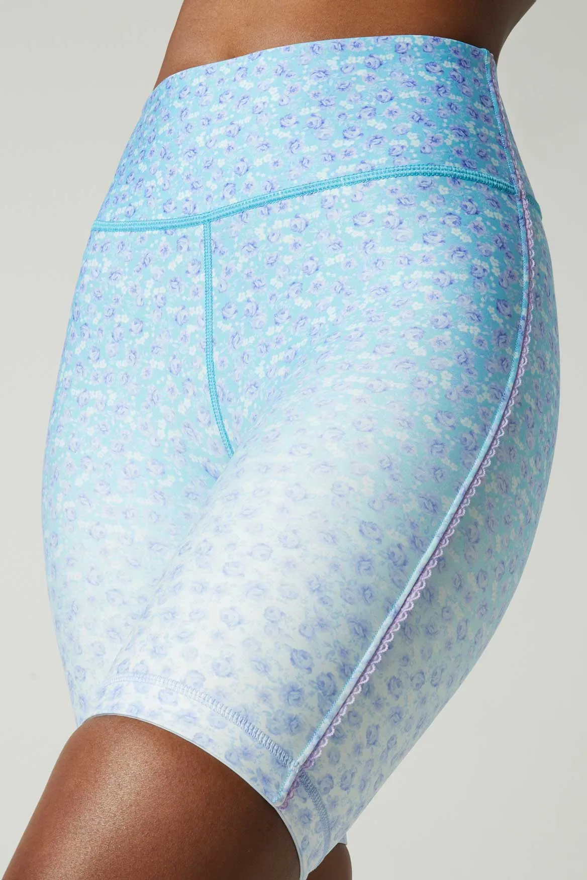 Camila Ric Rac Short Shabby Chic Ditsy Blue