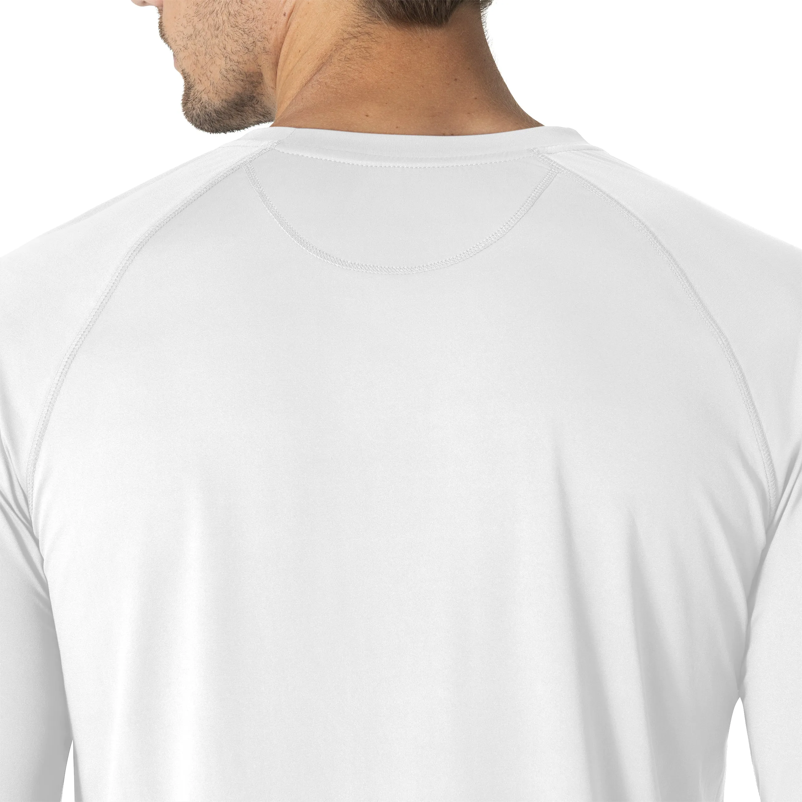 Carhartt Force Sub-Scrubs Men's Performance Long Sleeve Tee - White