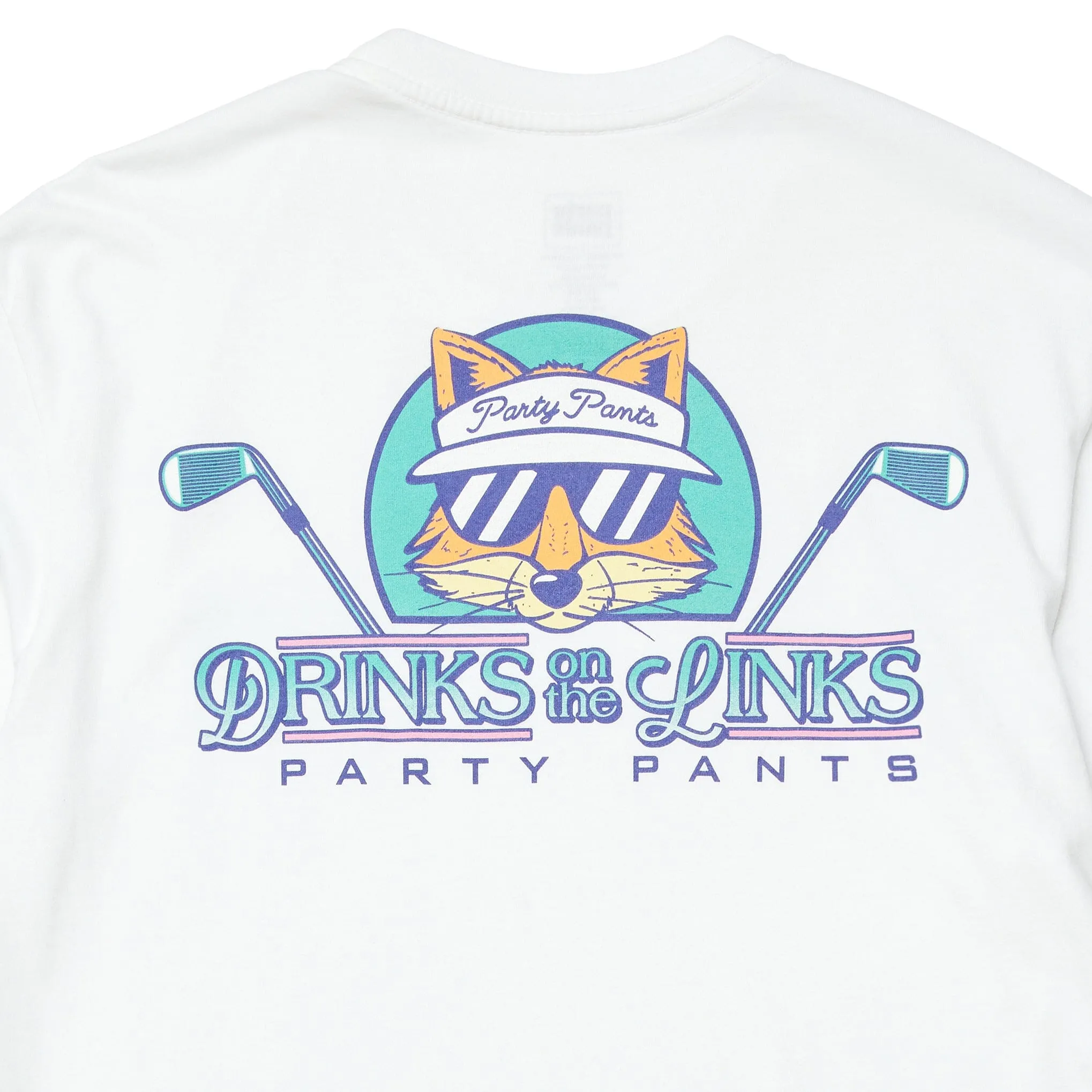 Drinks on the Links White T-Shirt