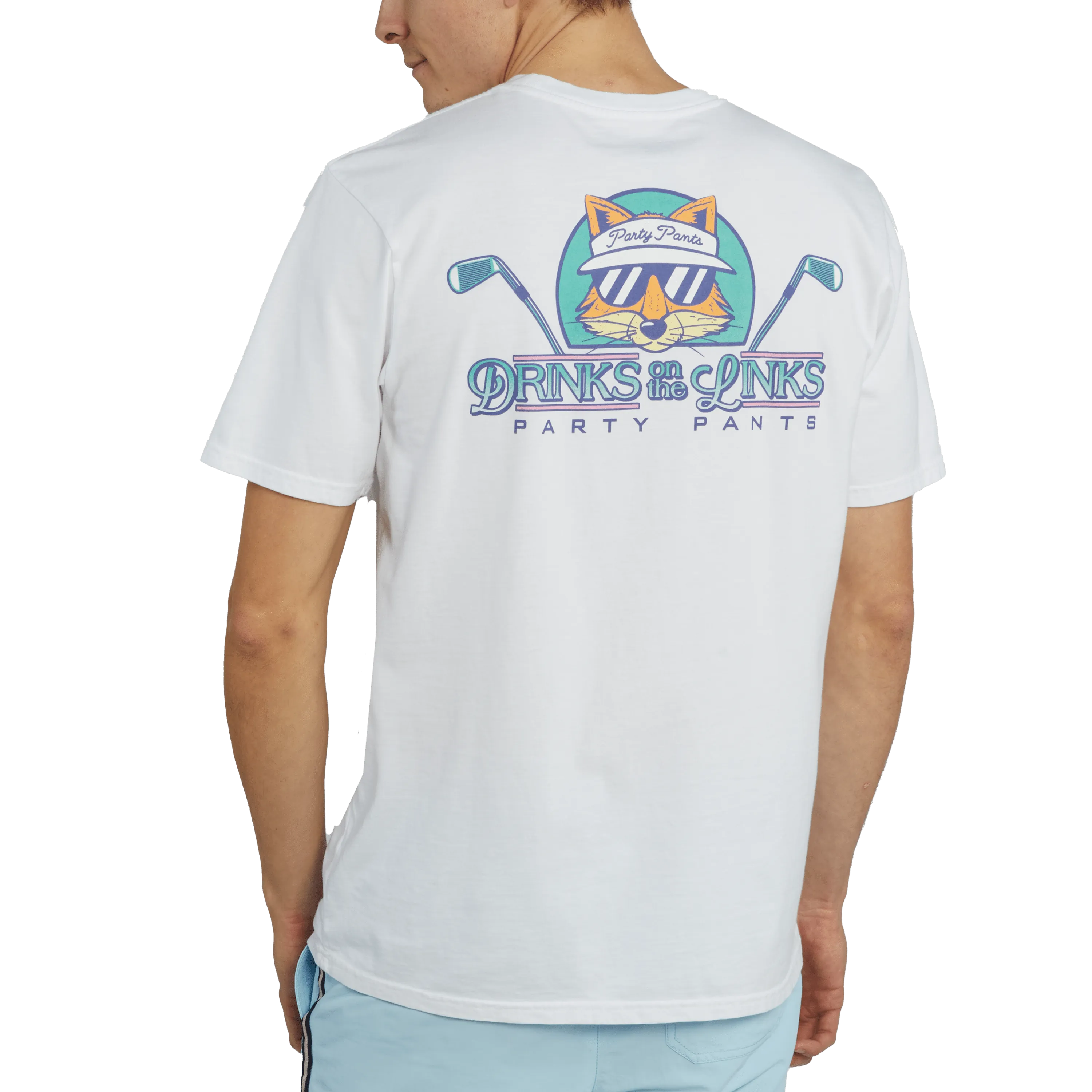 Drinks on the Links White T-Shirt
