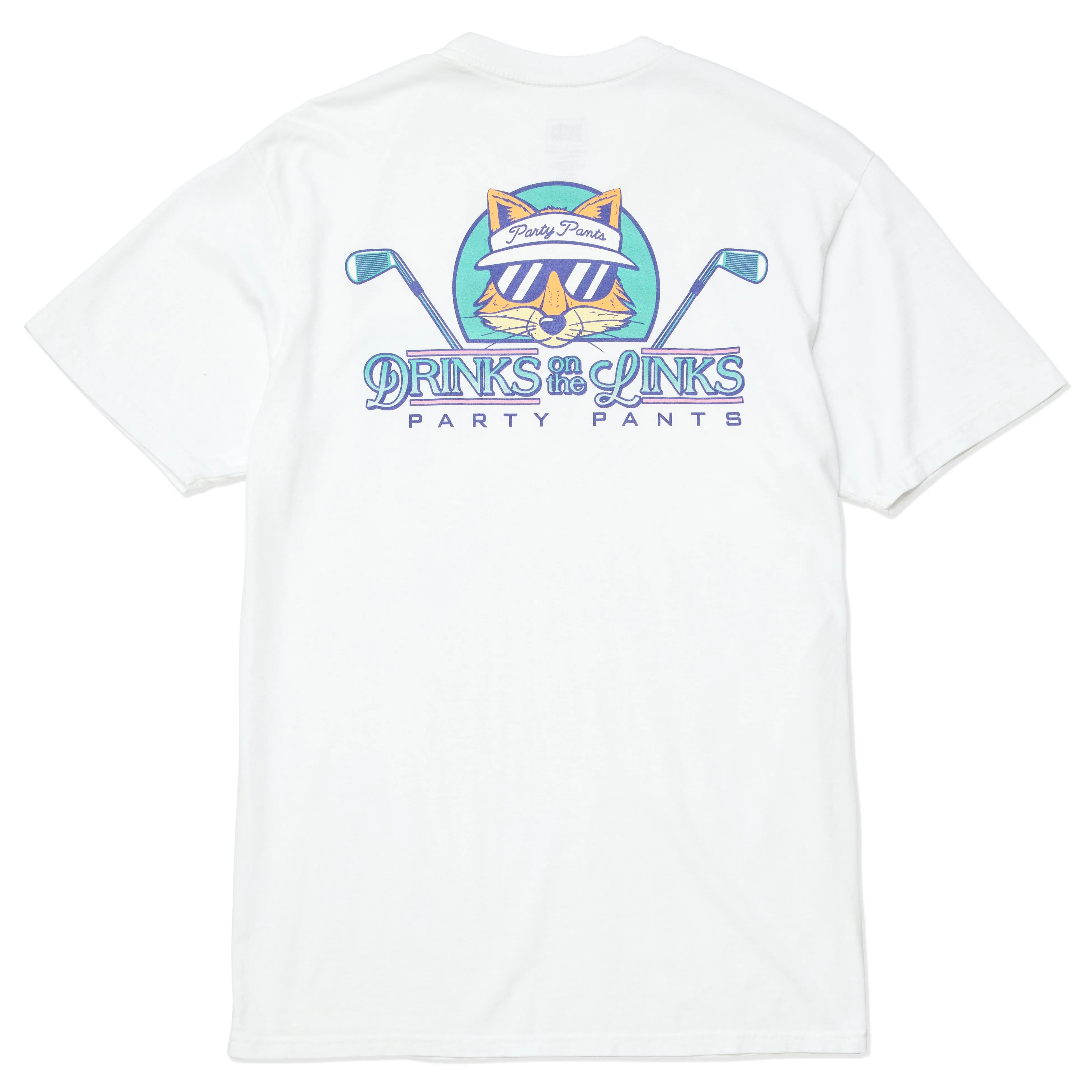 Drinks on the Links White T-Shirt