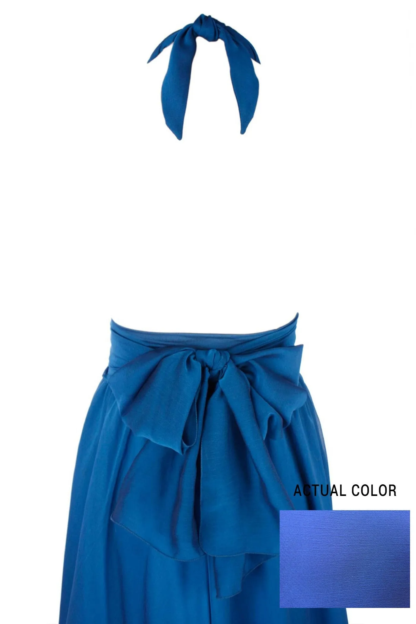 Harlow Gown in Sapphire  | Chiffon
