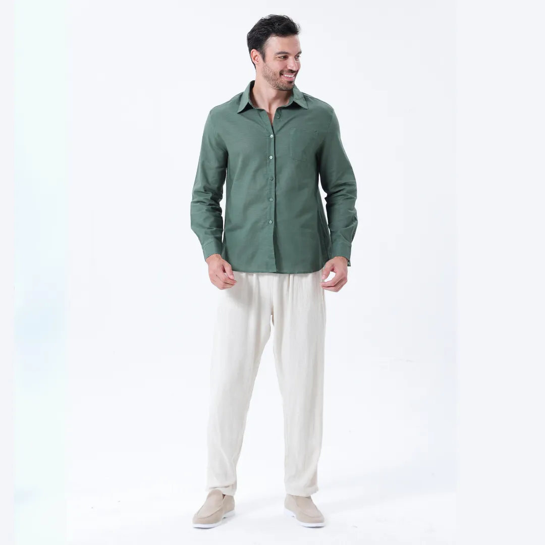 Old Money Linen Combo (Longsleeve)