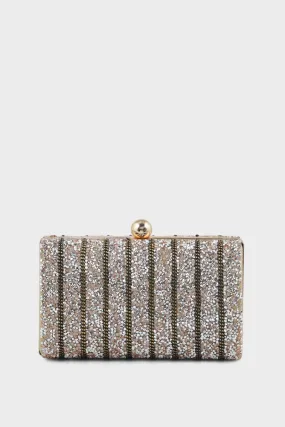 Party Wear Clutch BK4005-Golden