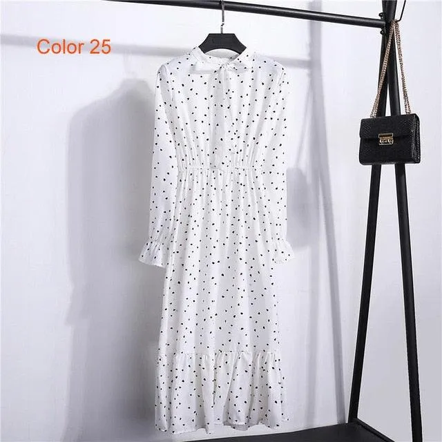 Print Floral Bohemian Dress