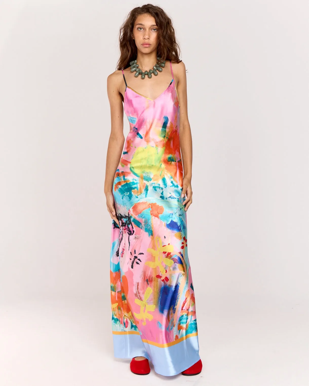 Rodeo Slip Dress - Multi