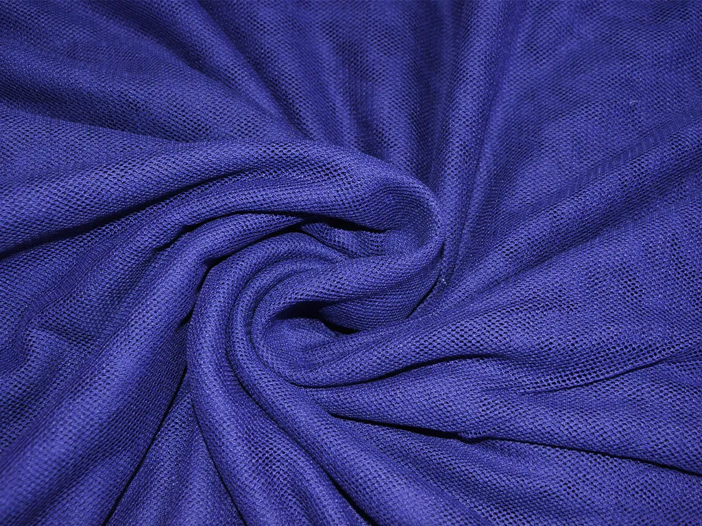 Royal Blue Plain Soft Net Fabric (Wholesale)