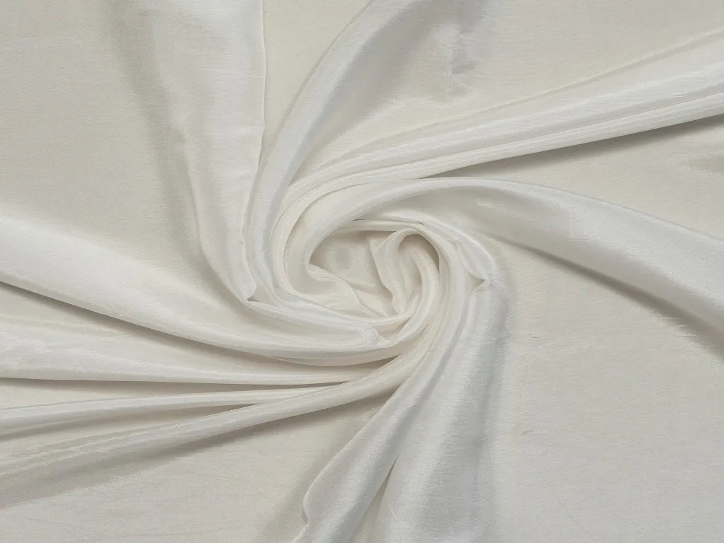 White Plain Dyeable Viscose Dola Silk Fabric (Wholesale)
